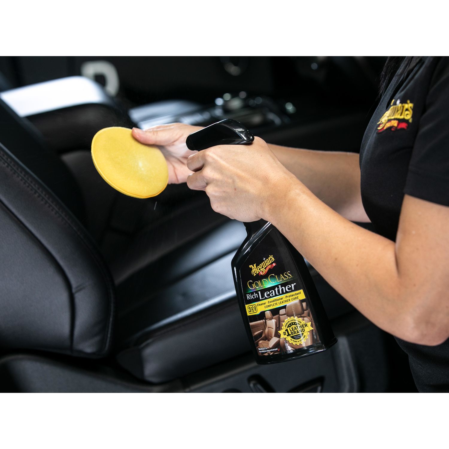 BUY CAR CARE PRODUCTS ONLINE IN INDIA  MEGUIARS GOLD CLASS LEATHER CLEANER  AND CONDITIONER