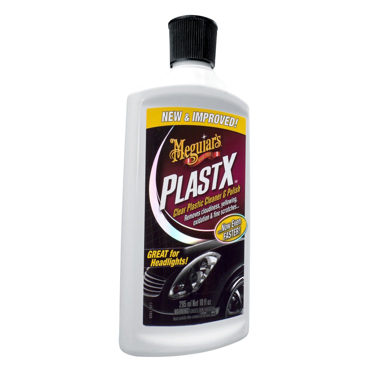 Meguiar's PlastX Clear Plastic Cleaner and Polish Liquid 10oz