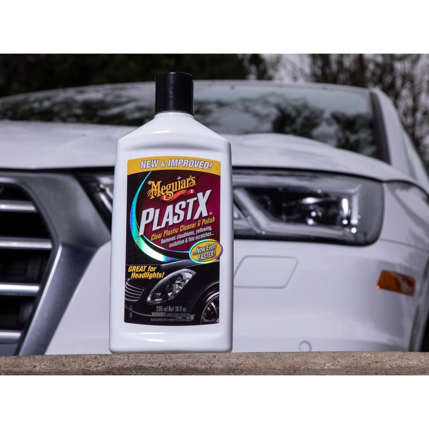 (2-Pack) Meguiar's PlastX Clear Plastic Cleaner & Polish 10 oz ~ NEW &  IMPROVED