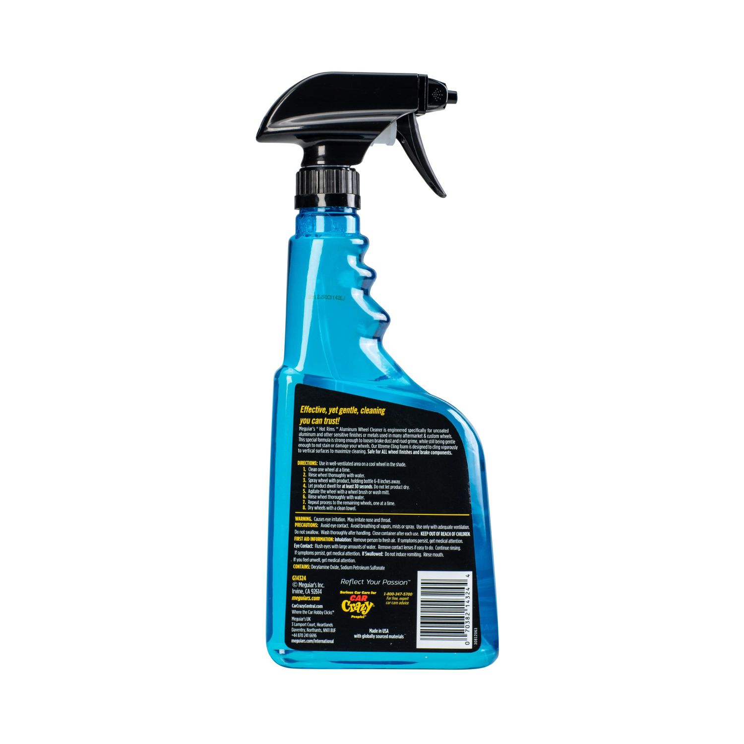 Meguiar's Hot Rims Aluminum Wheel Cleaner Spray 24oz