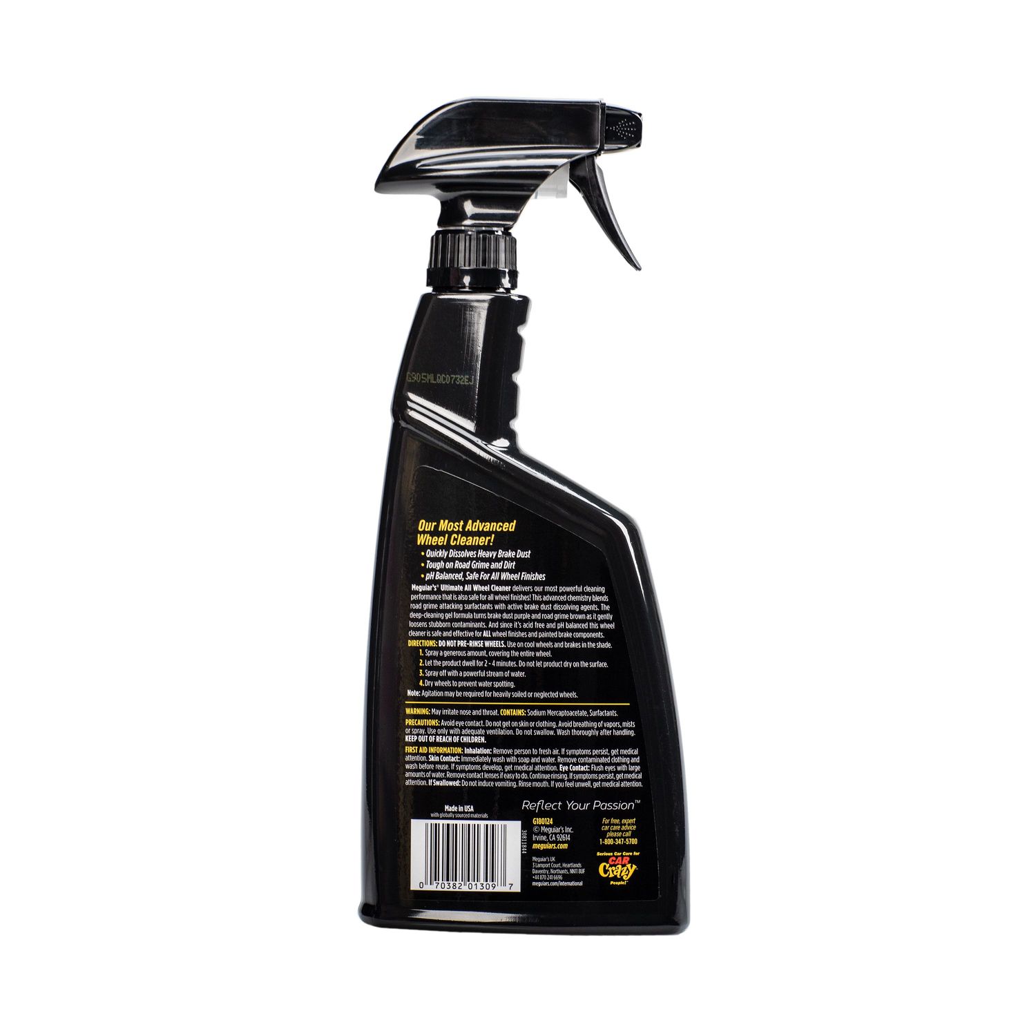 LIMPIADOR DE LLANTAS MEGUIARS ULTIMATE ALL WHEEL CLEANER