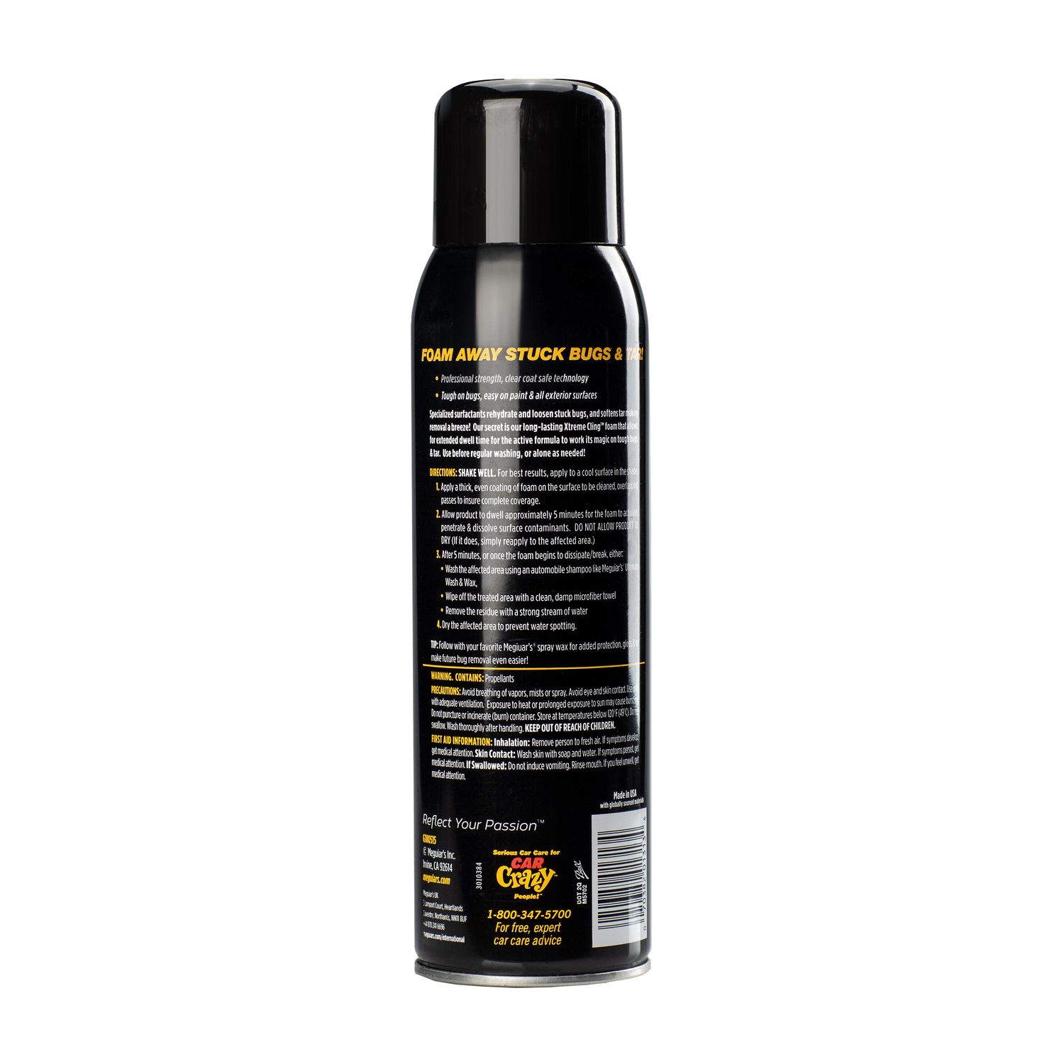 Meguiar's Heavy Duty Bug and Tar Remover 15oz