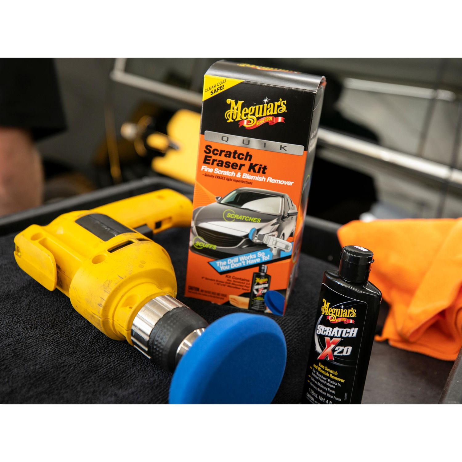 Meguiars Scratch Eraser Kit, Quik