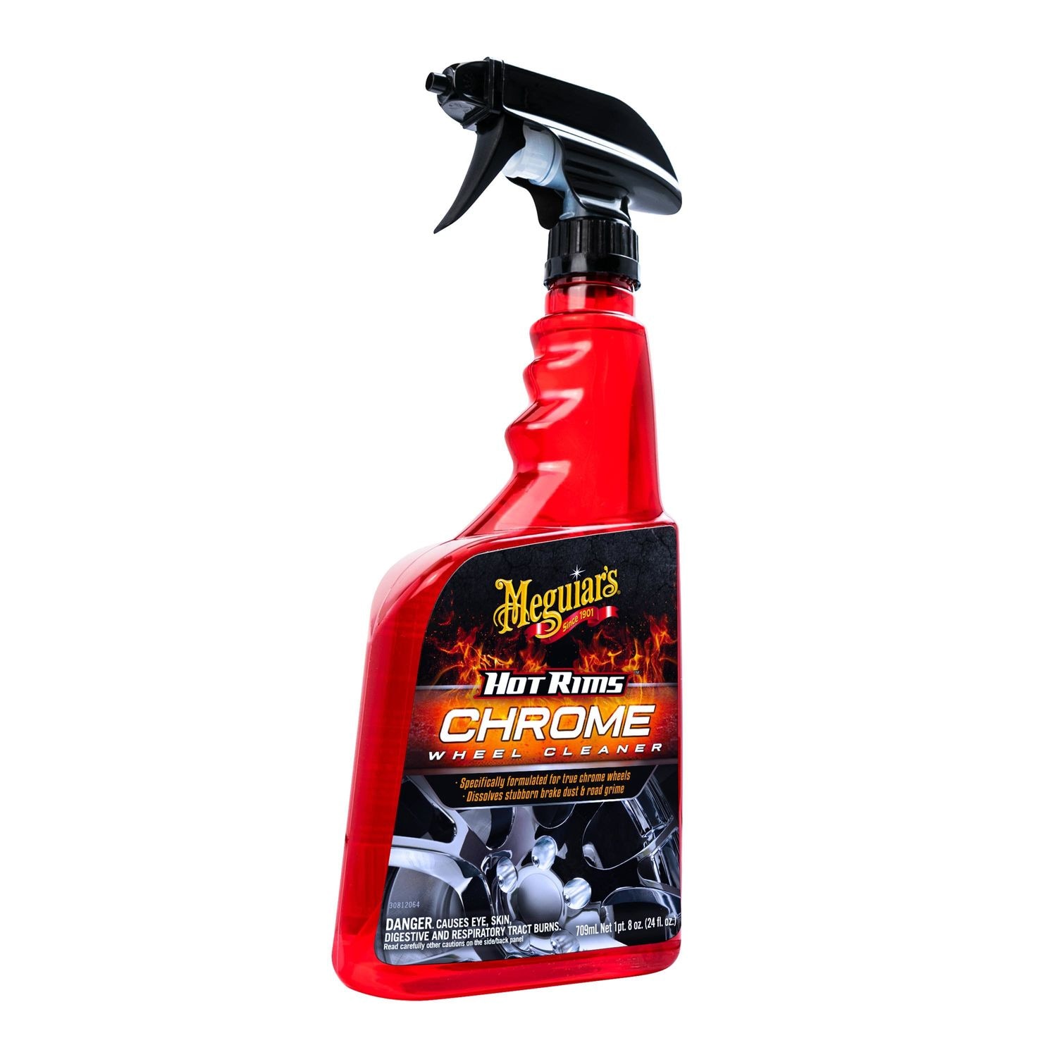 meguiar's hot 🔥 rims chrome cleaner removes 25 years of stuck on brake  dust off wheel barrel 