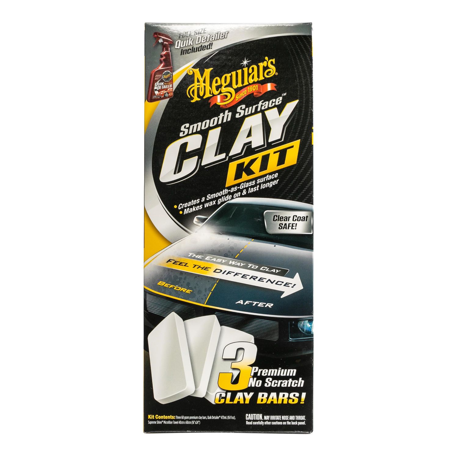 Chemical Guys Black Heavy Duty Clay Bar