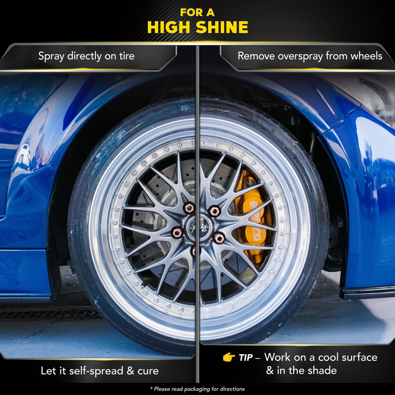 Meguiar's Hybrid Ceramic Tire Shine Spray 16oz