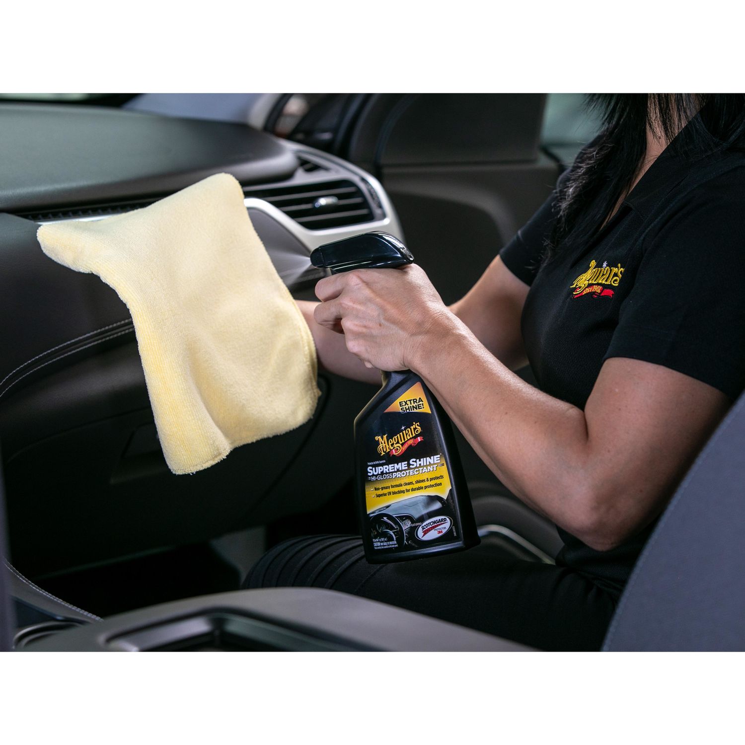 Meguiar's - Original Appearance = Quik Interior Detailer. Natural Gloss =  Natural Shine Protectant. High Gloss = Supreme Shine Protectant. . Take  Your Pick!😎 . . . . . #detailing #cardetailing #ReflectYourPassion  #meguiars #interiordressing