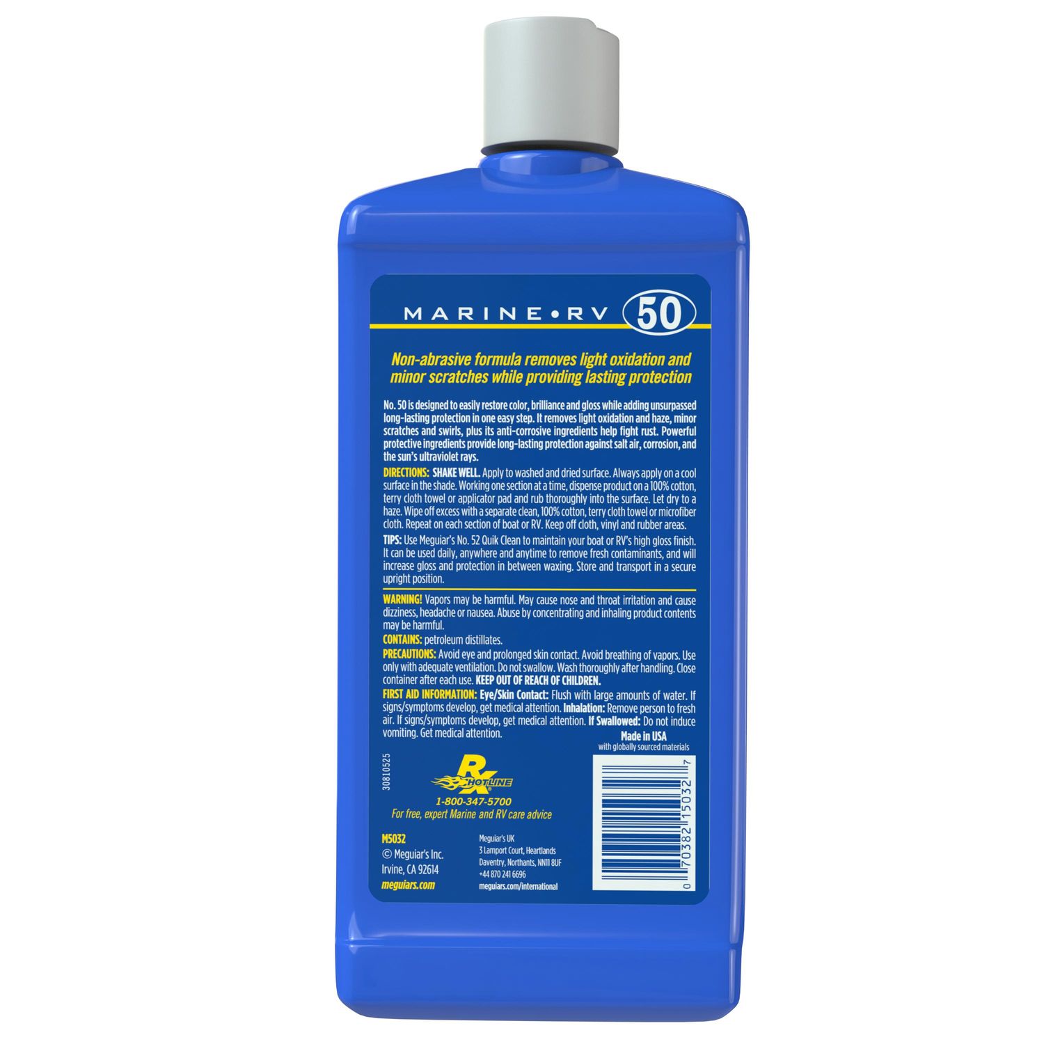Meguiar's Marine/RV One Step Cleaner Liquid Wax 32oz