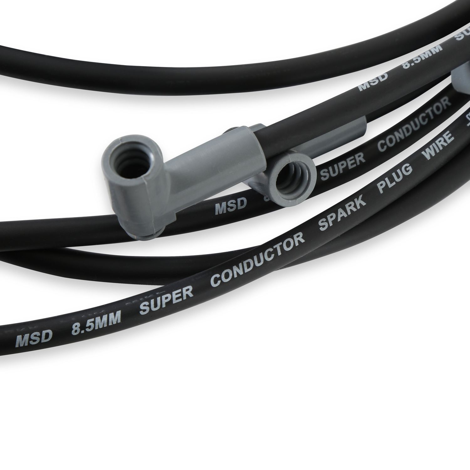 MSD 8.5mm Black Custom Spark Plug Wire Set Fits Chevy Big Block