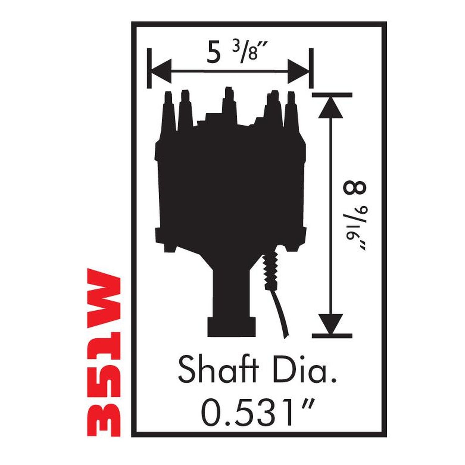 MSD Performance Distributor 85840