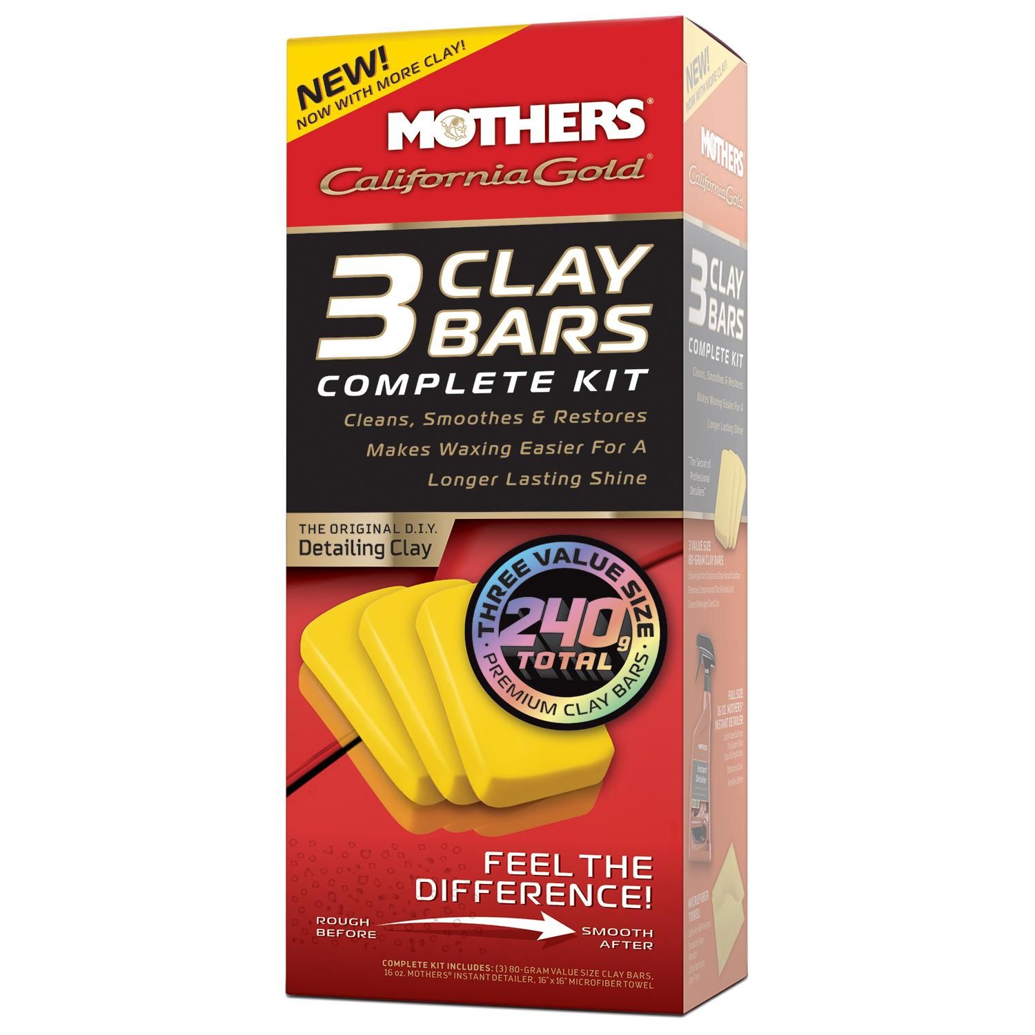 Mothers California Gold Clay Bar Kit