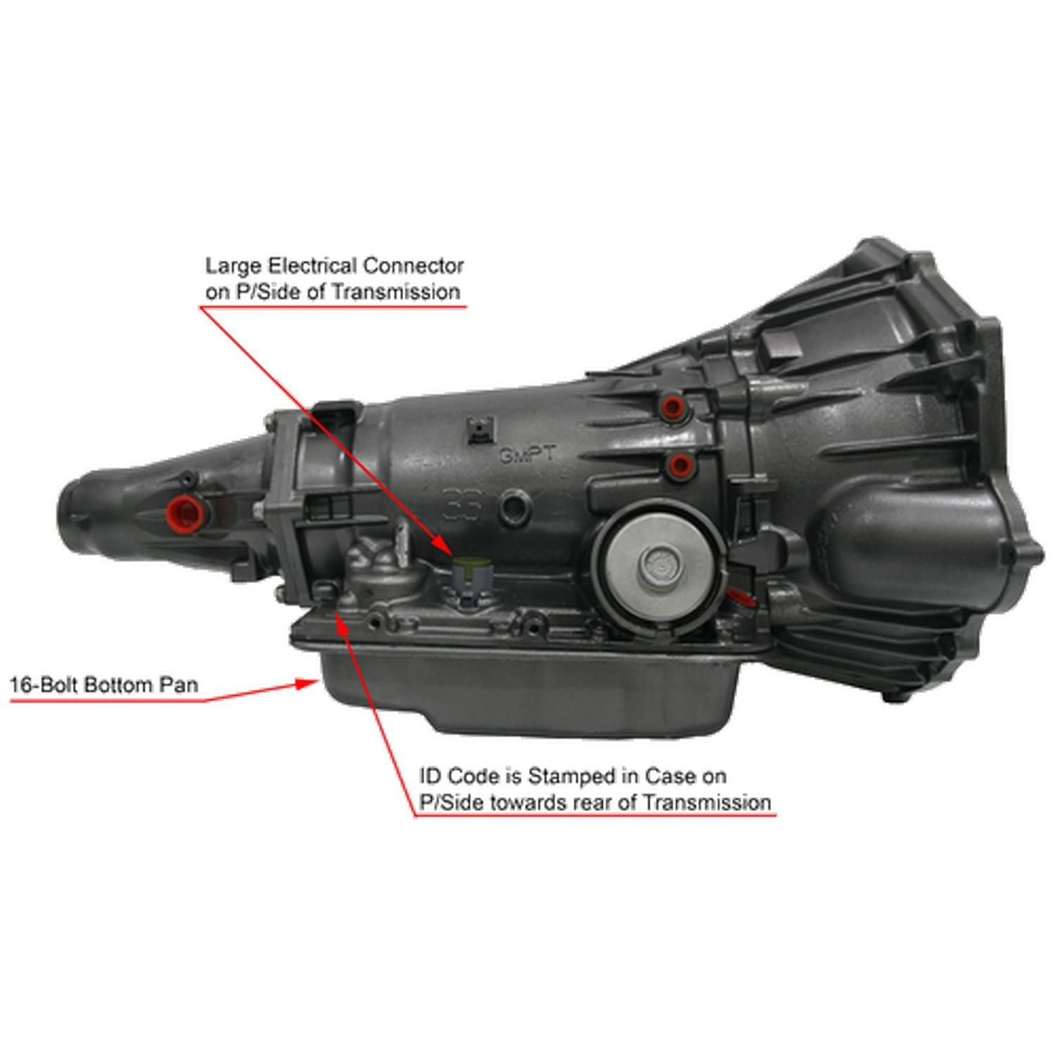 Moveras Remanufactured Automatic Transmission Assembly M00024