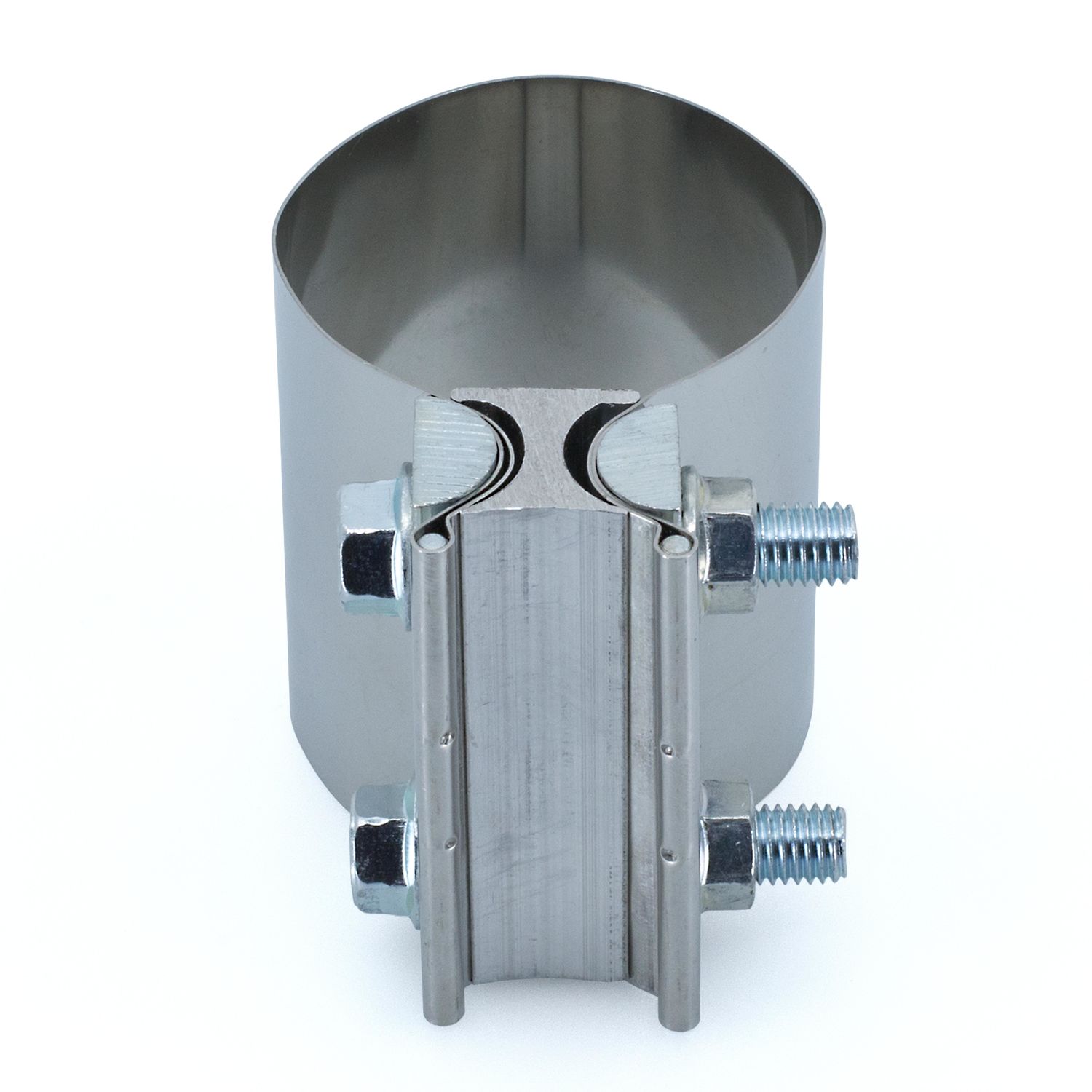 SureBilt 2 1/2in Stainless Steel Flat Band Clamp