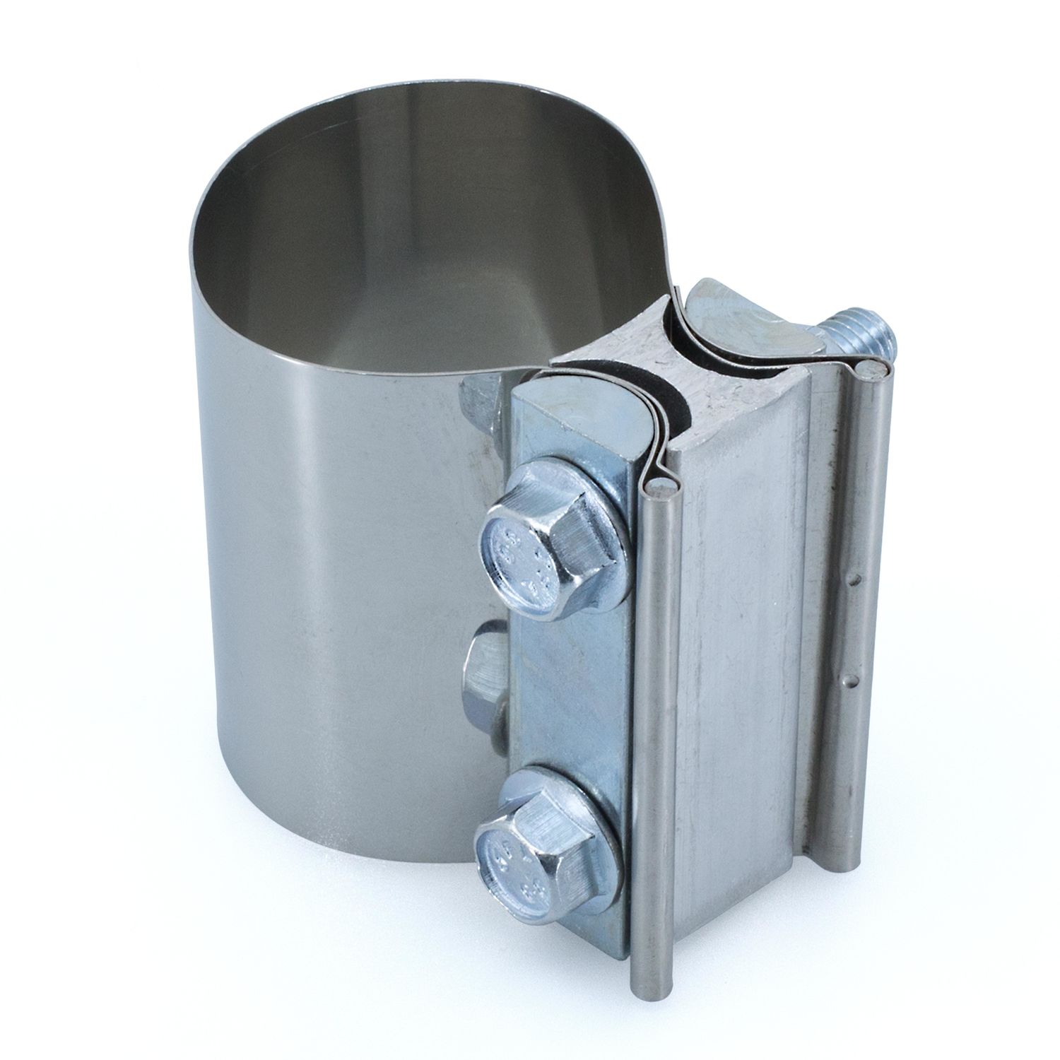 2 3/4" Flat Band Clamp- Stainless Steel