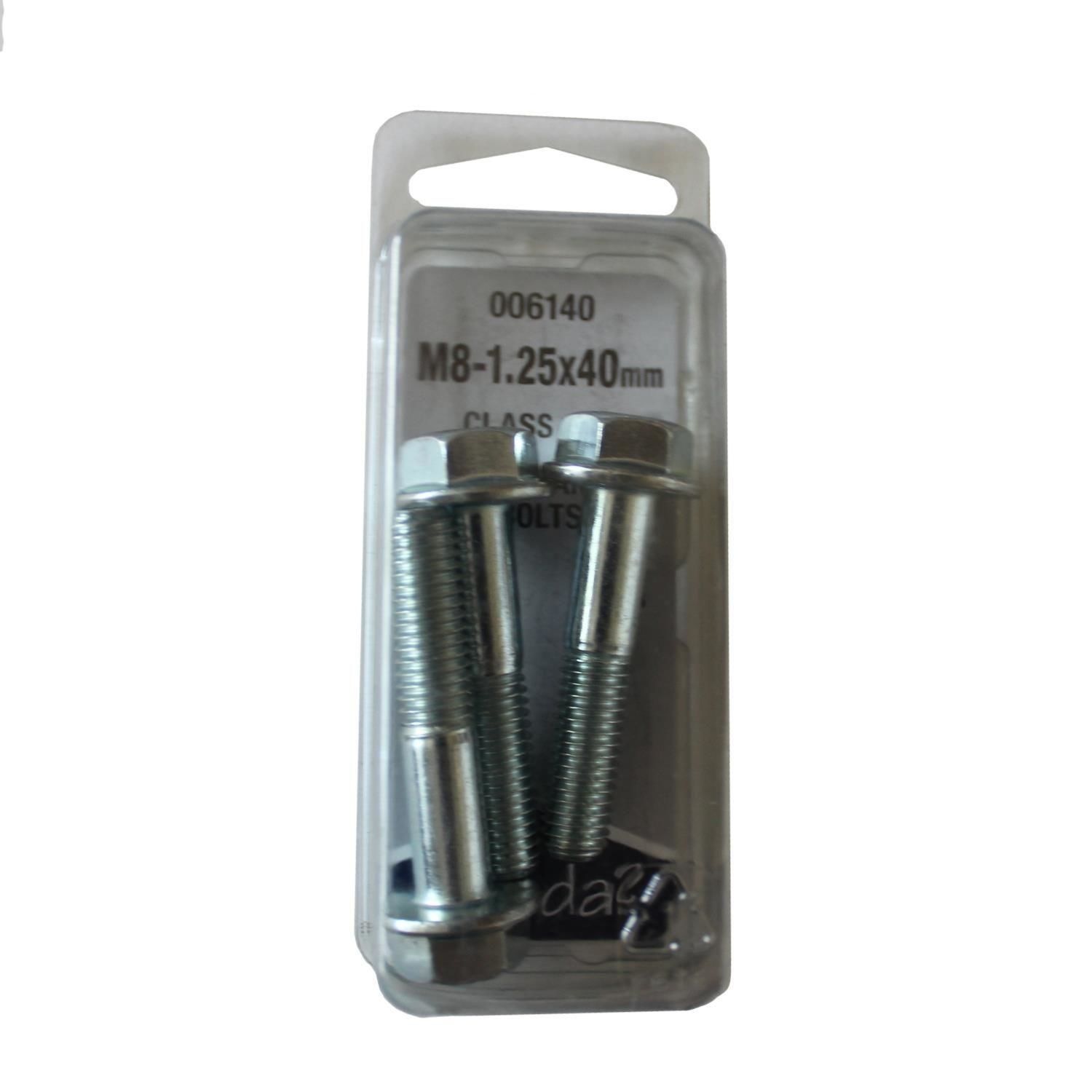 Needa Parts M8-1.25 X 40mm Flange Bolt 3 Piece