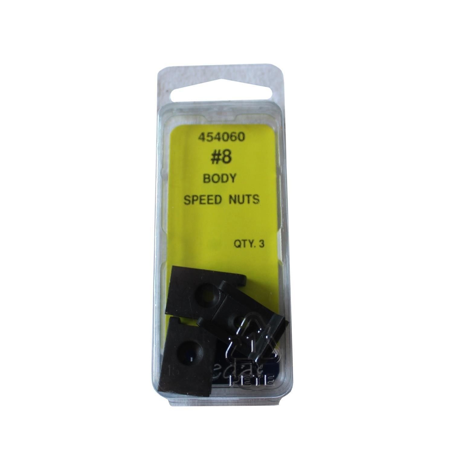 Needa Parts No.8 Body Speed Nuts 3 Piece