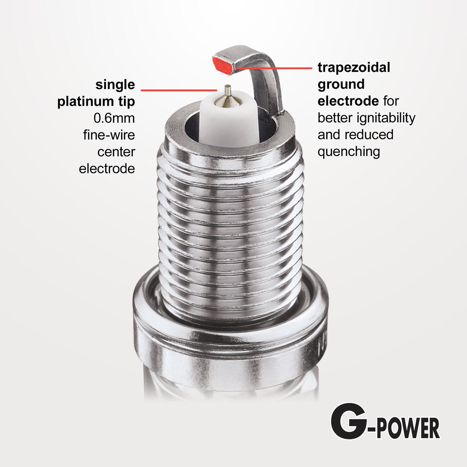 NGK G-Power Platinum Spark Plug 90804