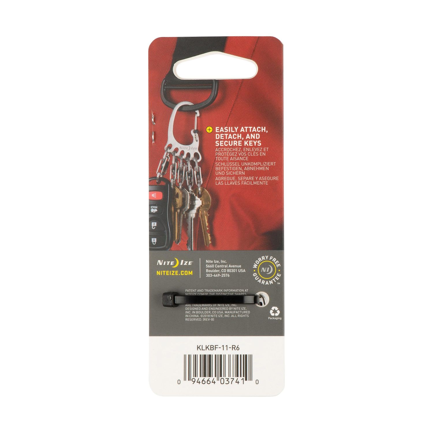 Nite Ize Big Foot Locker Key Rack