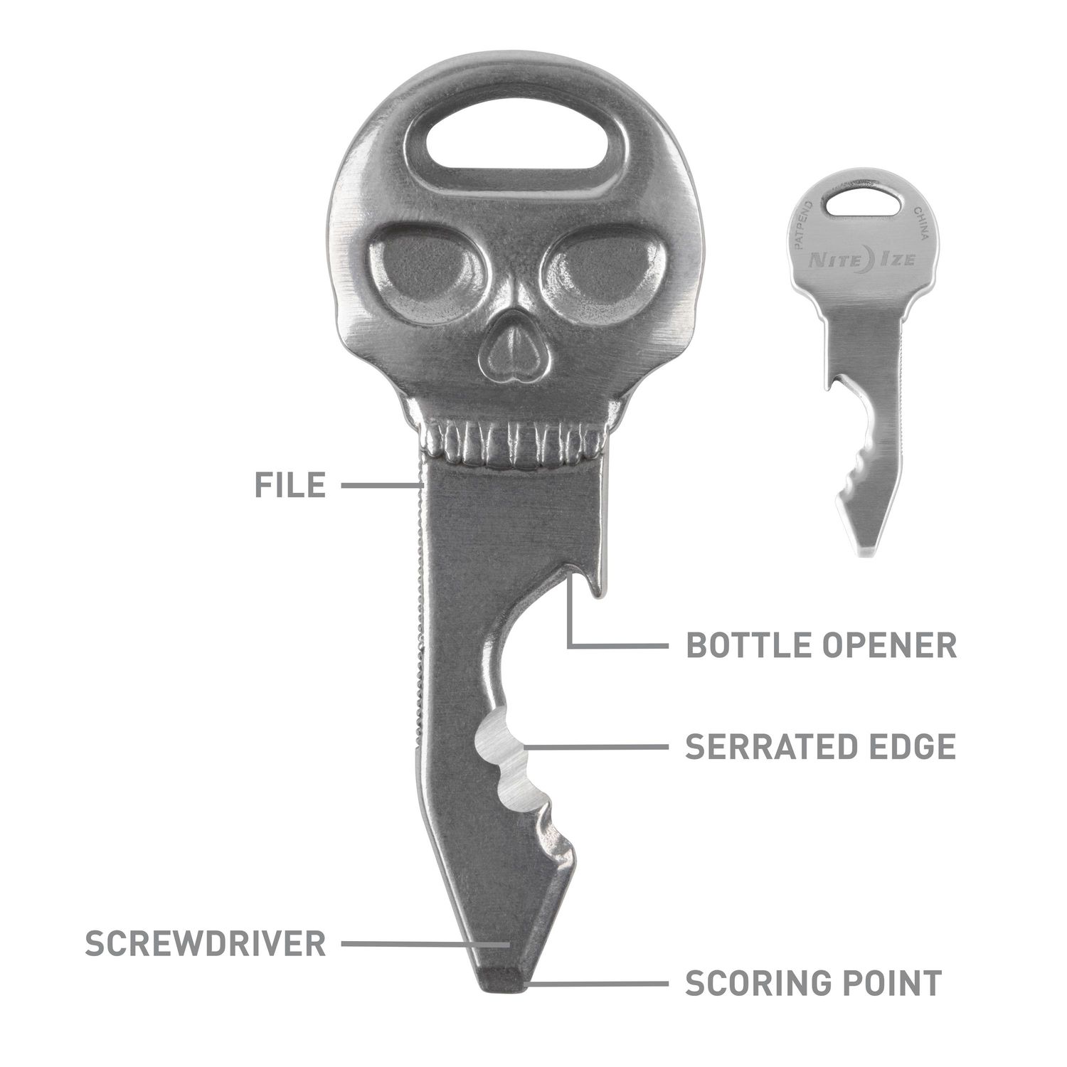 Nite Ize Doohickey Skull key Tool