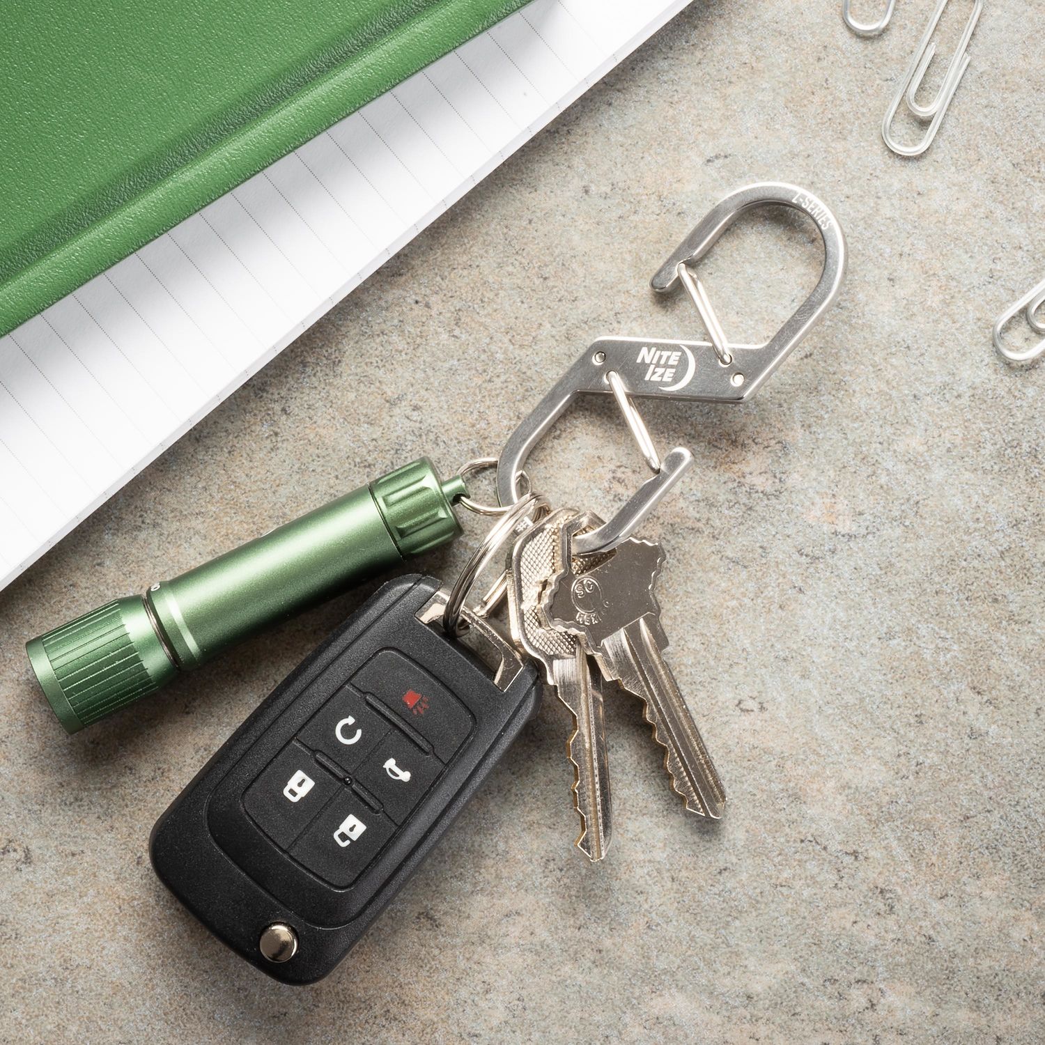 NEIGHBORHOOD Karabiner & Sticker ■B Amazon.com: Nite Ize KeyRack Steel S-Biner - Plastic Key