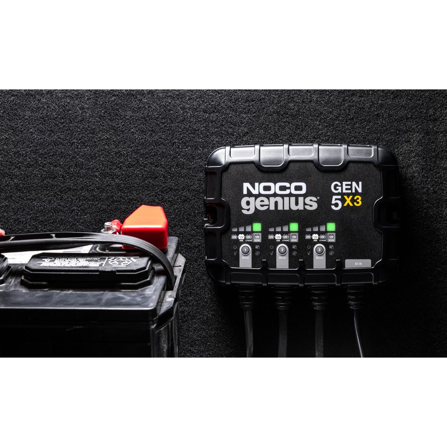 NOCO Genius 15 Amp Battery Charger GEN5X3