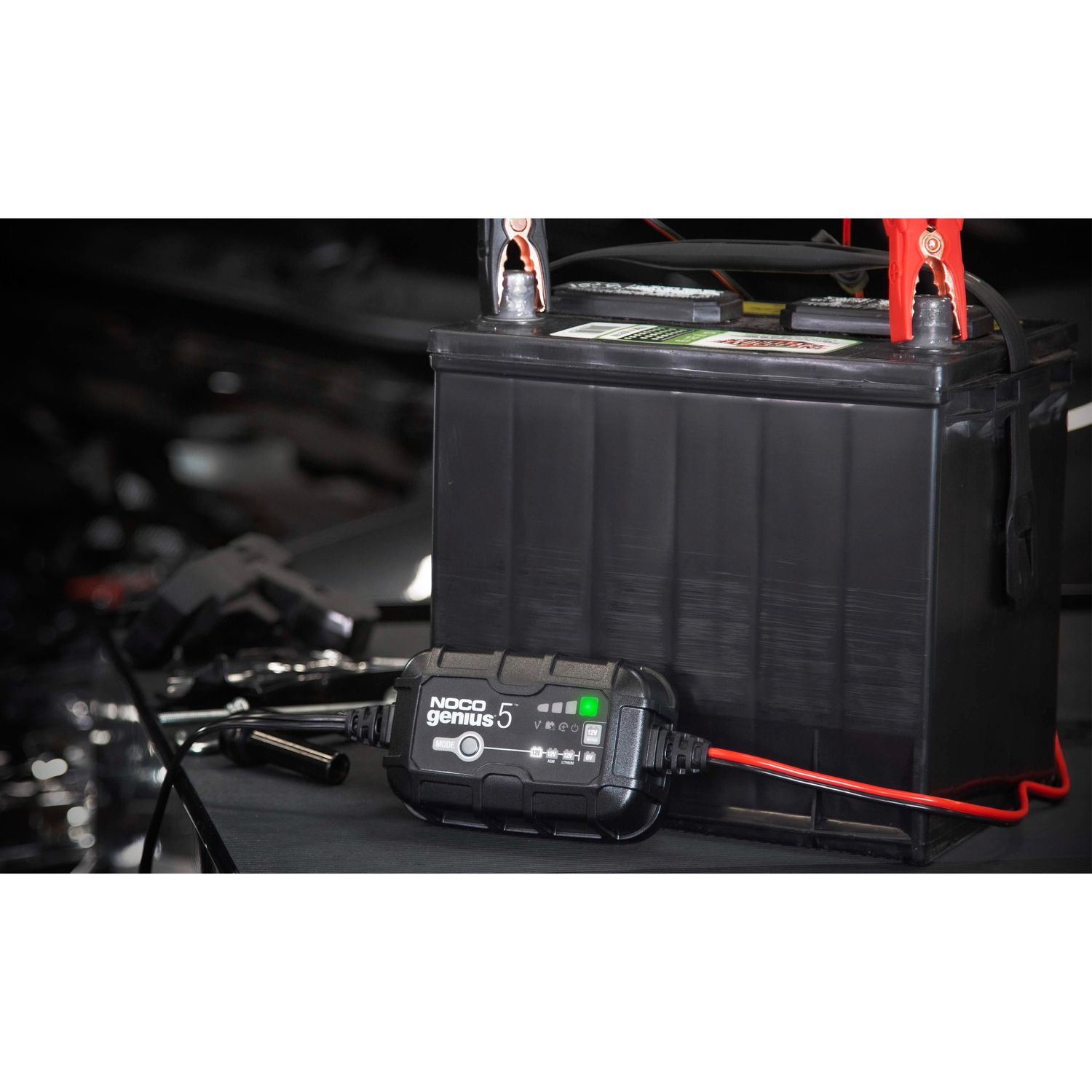 NOCO Genius 5 バッテリー充電器 120A NOCO GENIUS5-Amp スマートバッテリー充電器ユーザーガイド