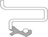 National CV Axle Seal 710489