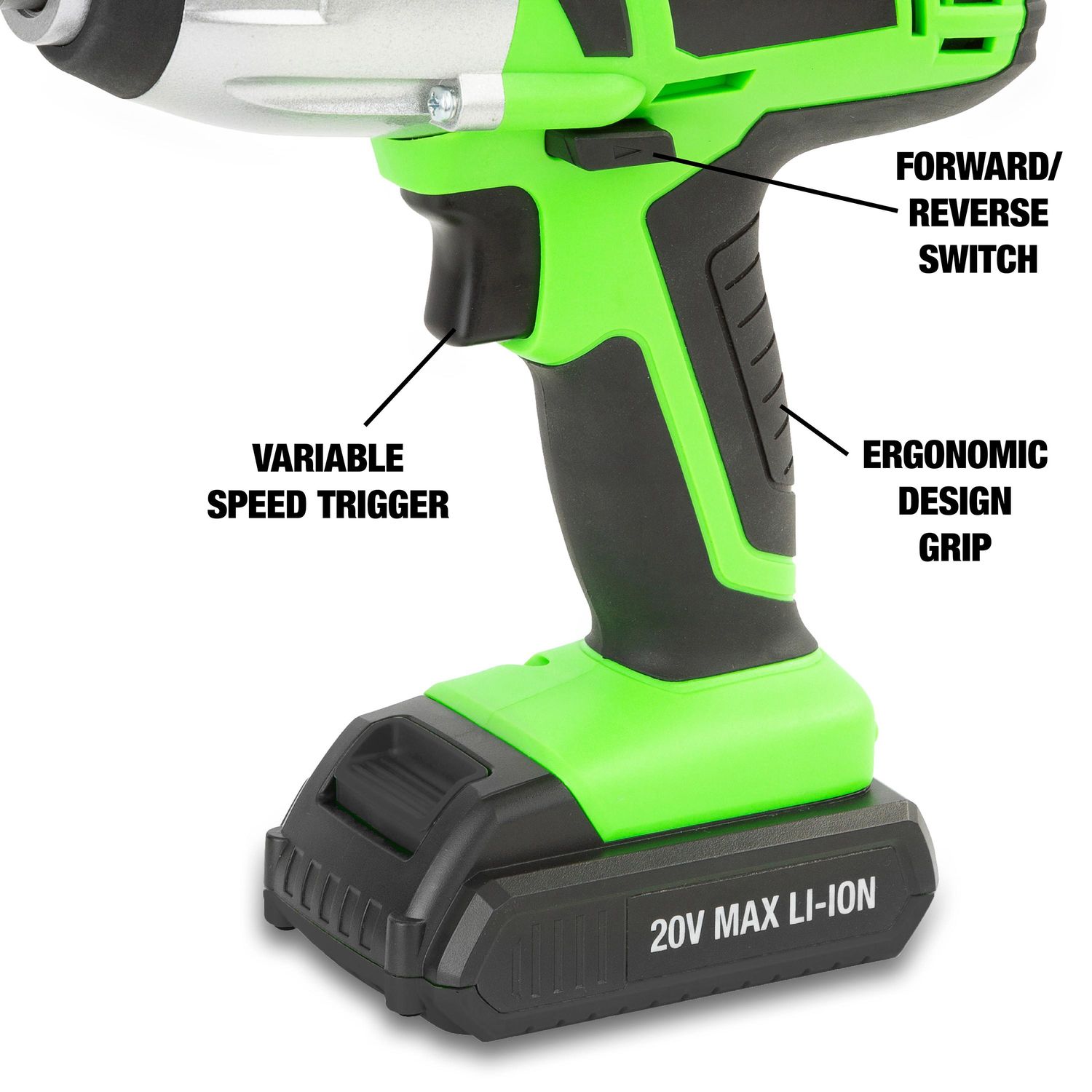 20 volt deals cordless impact wrench