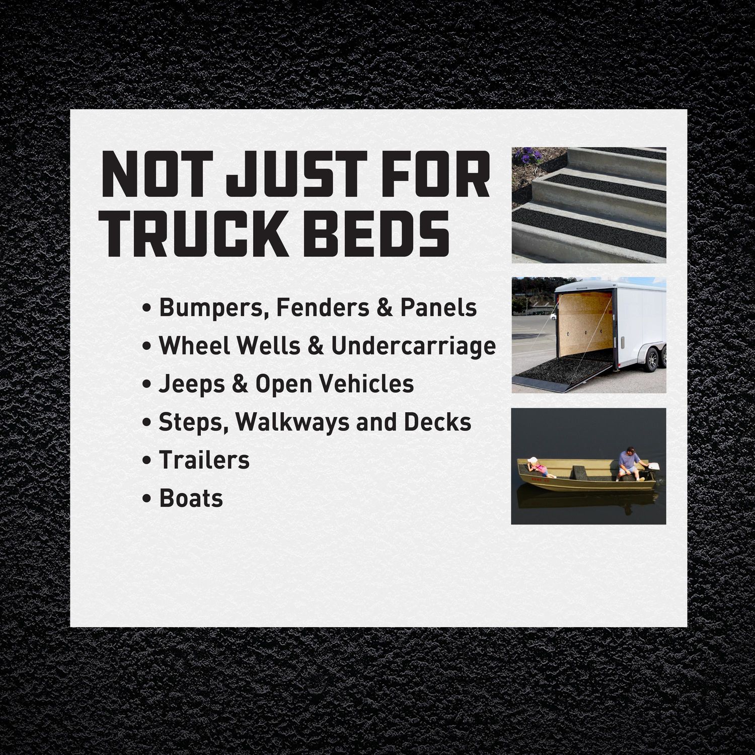 Herculiner Black Truck Bed Coating Kit