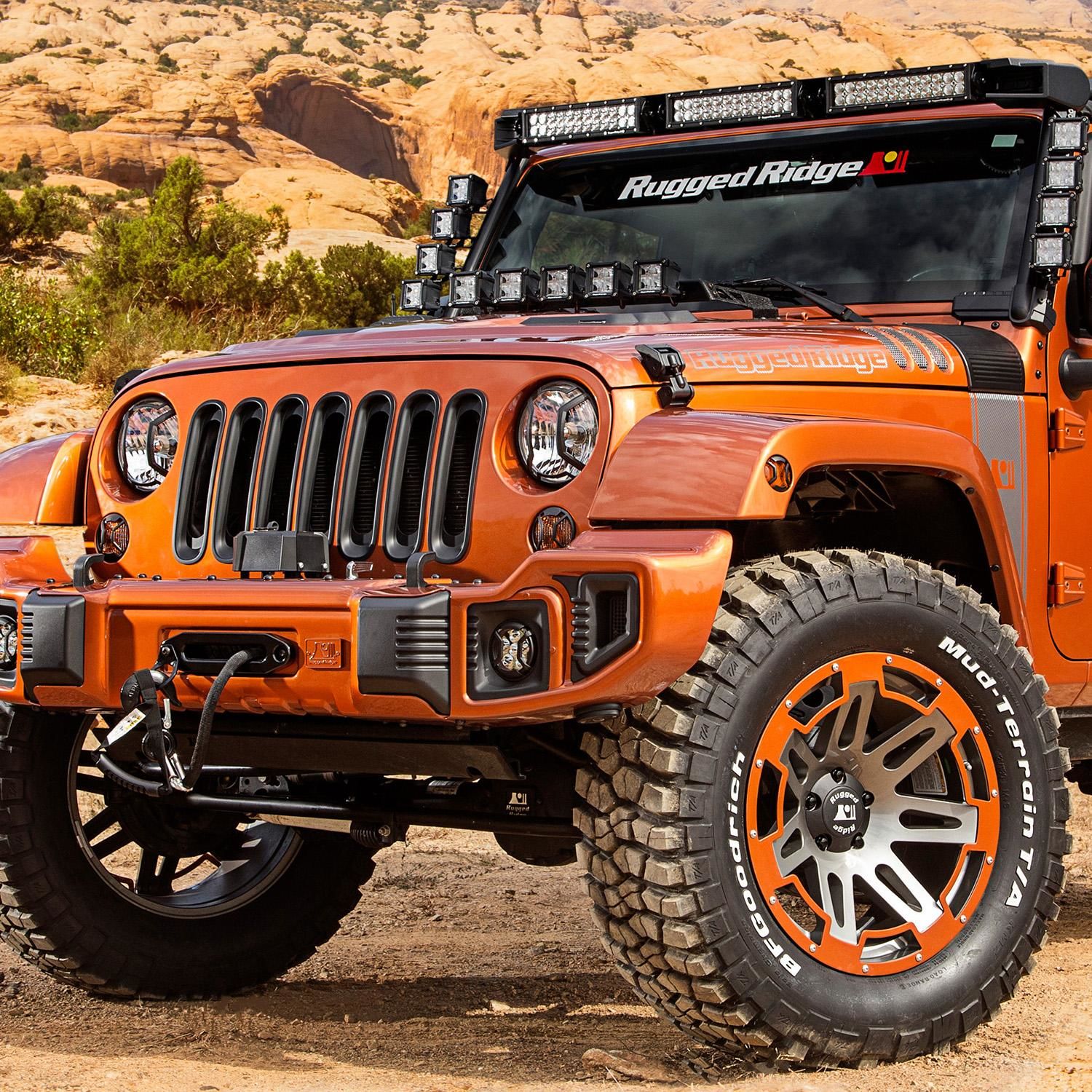 Rugged Ridge Elite Turn Signal Euro Guard for 2007-18 Jeep Wrangler JK Rugged Ridge Elite Turn Signal Euro Guard for 2007-18 Jeep Wrangler JK