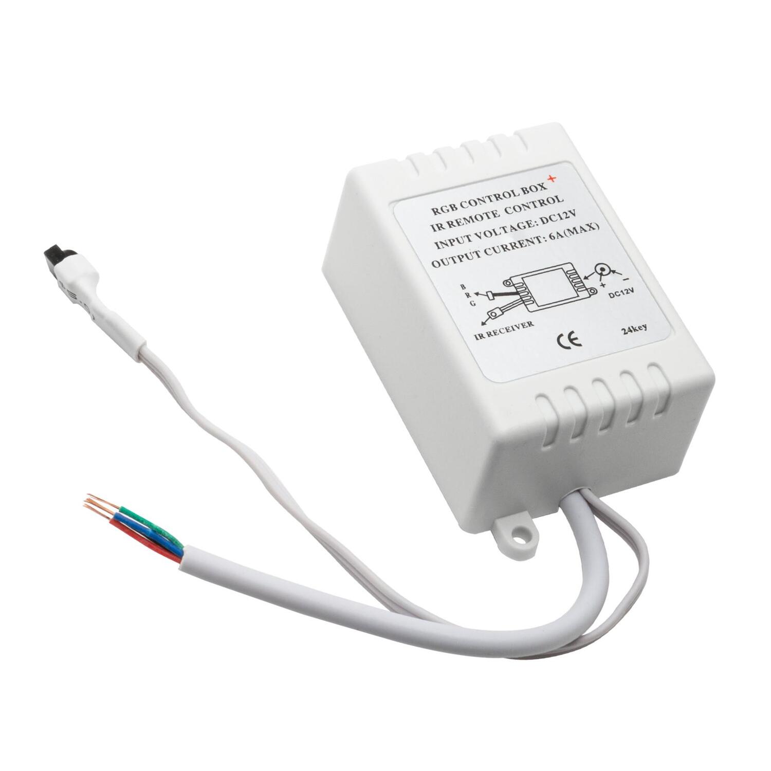Oracle Lighting 5-24 Volt Simple LED Controller with Remote