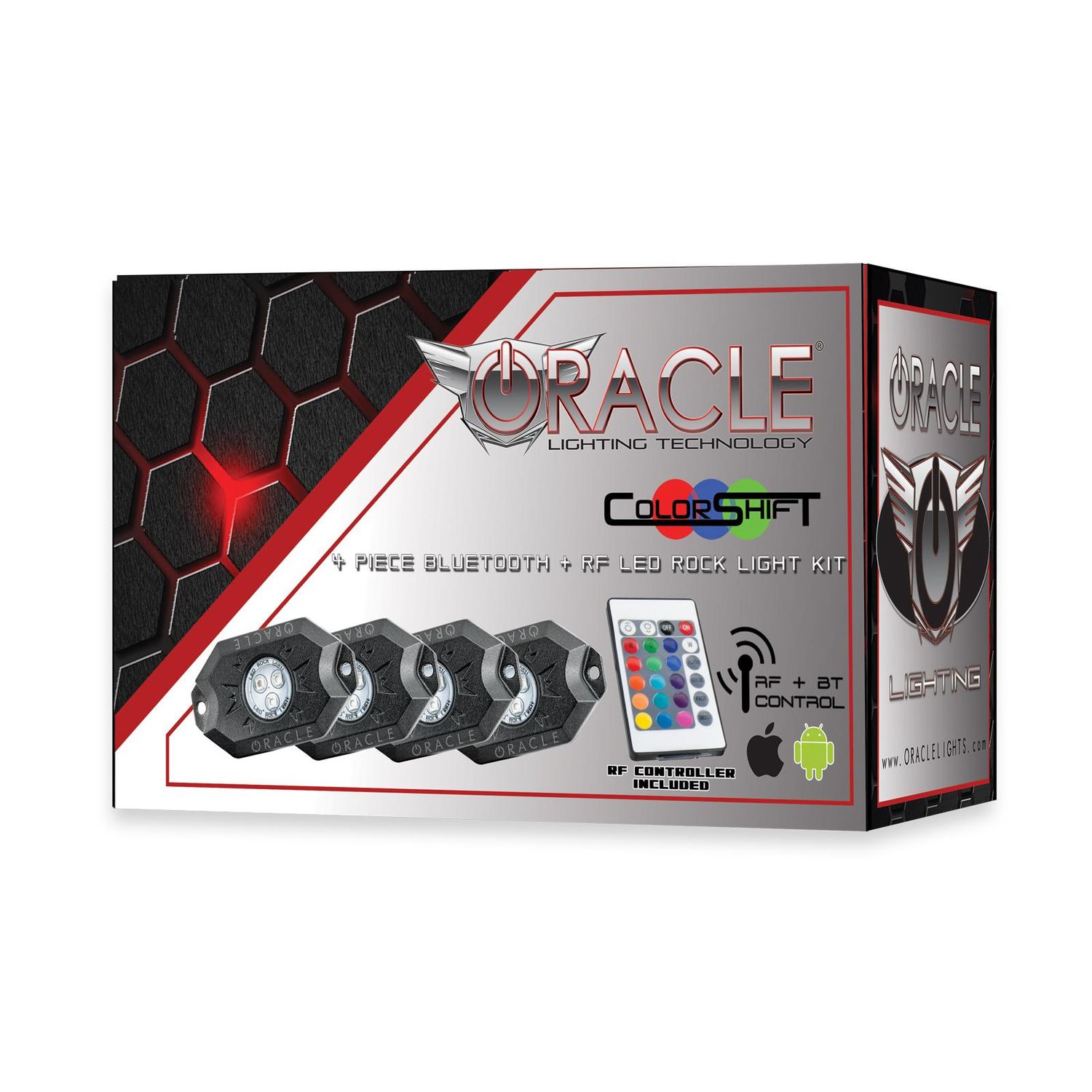 Oracle Lighting Bluetooth and RF Color Shift Underbody Rock