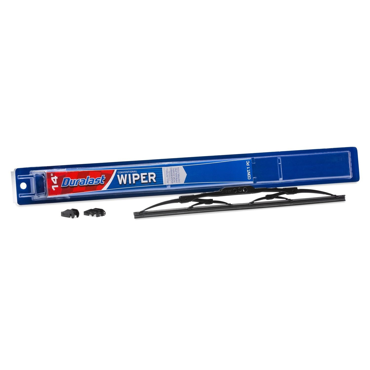 Duralast 14in Traditional Metal Black Wiper Blade