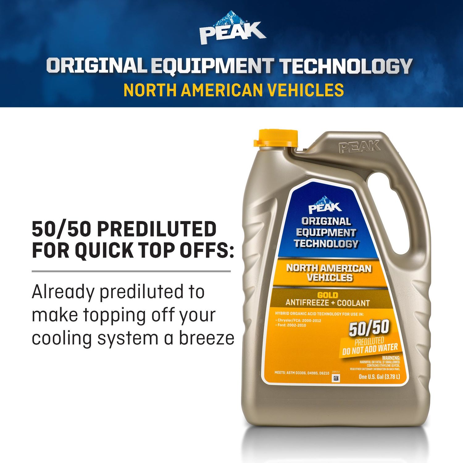 PEAK OET Antifreeze/Engine Coolant NAGB53