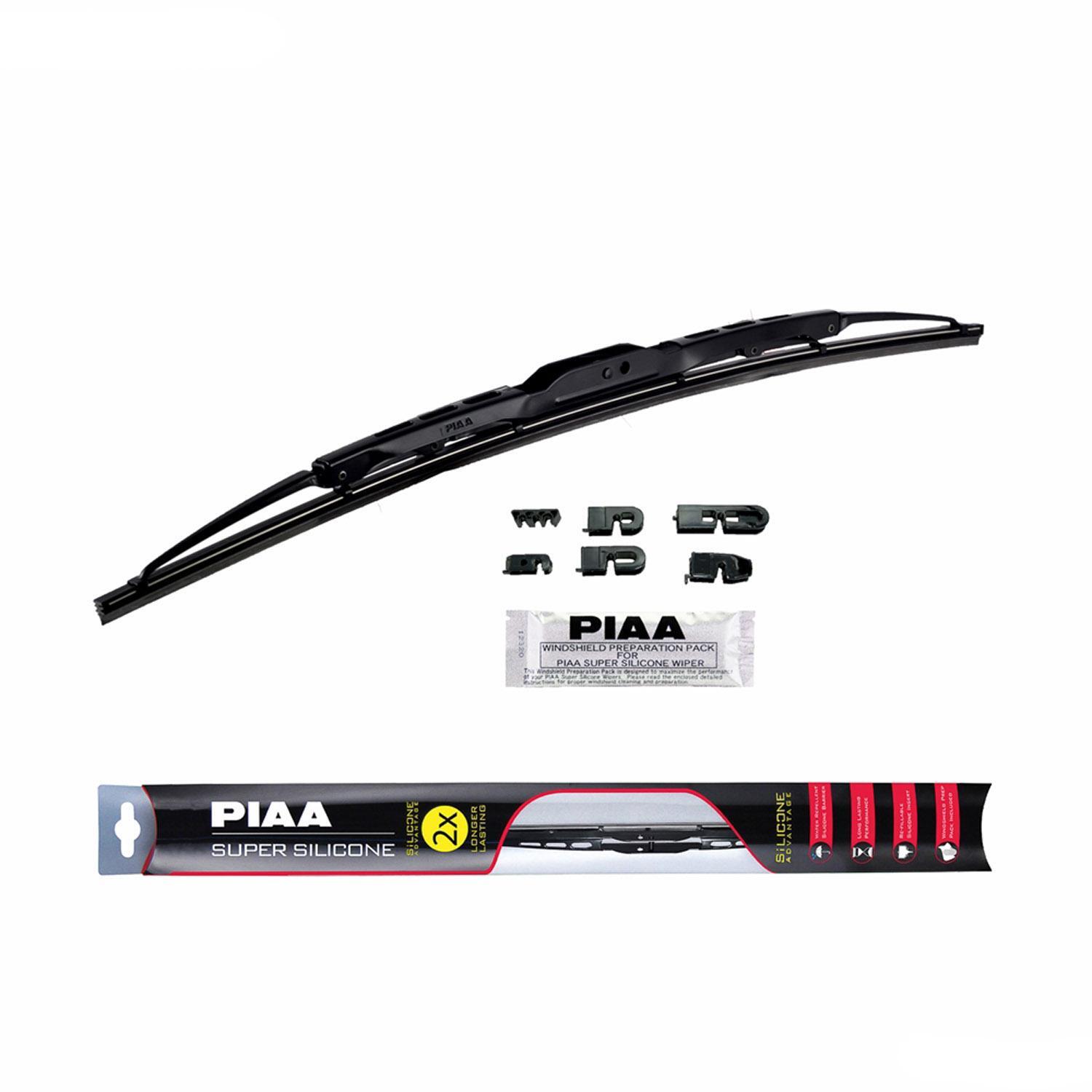 PIAA Super Silicone 12in Conventional Black Wiper Blade