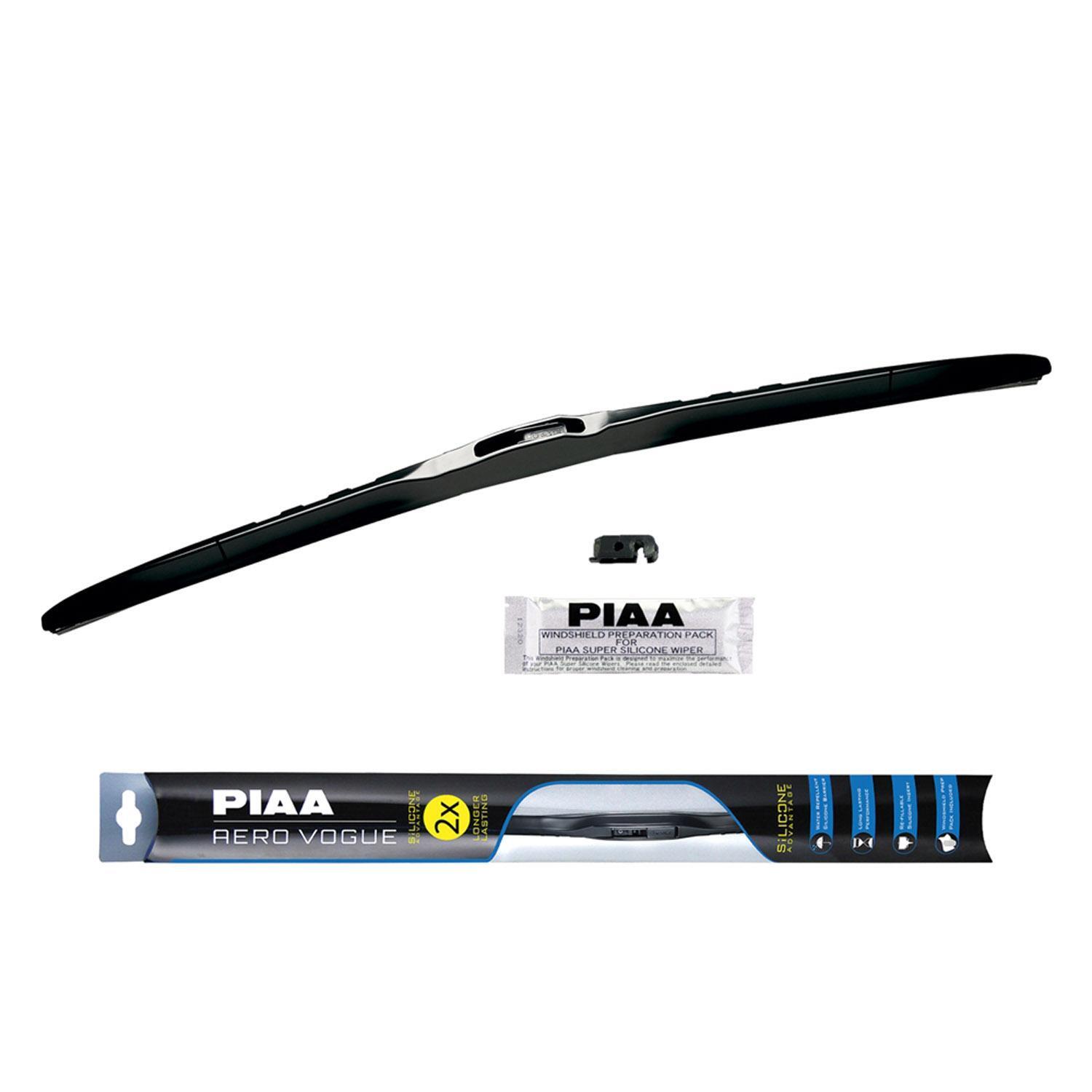 PIAA Aero Vogue 18in Hybrid Black Wiper Blade