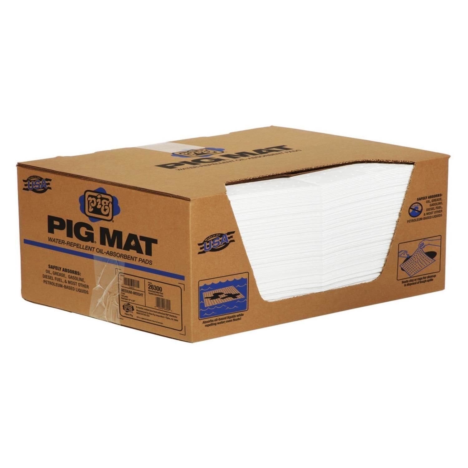 New Pig 150-ft Roll of PIG Mat for Garage - Oil Absorbent Pads for