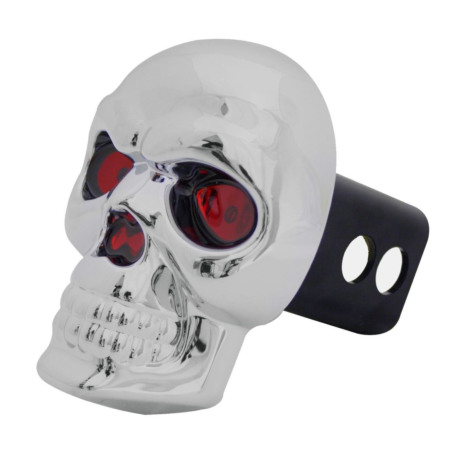 Bully Skull Hitch Cover with LED Light