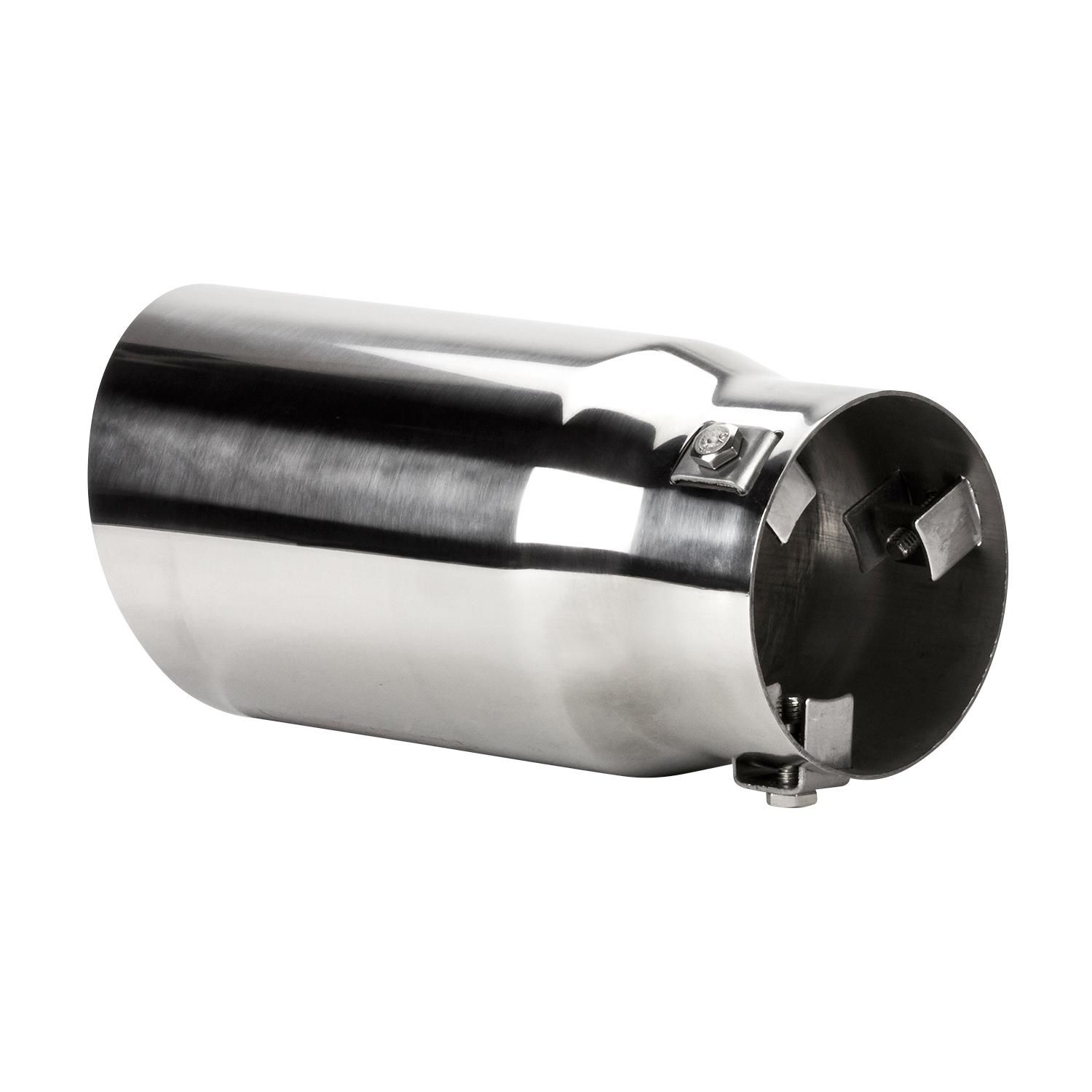 Pilot Stainless Steel 3 1/2in X 7 1/2in Bolt-On Exhaust Tip