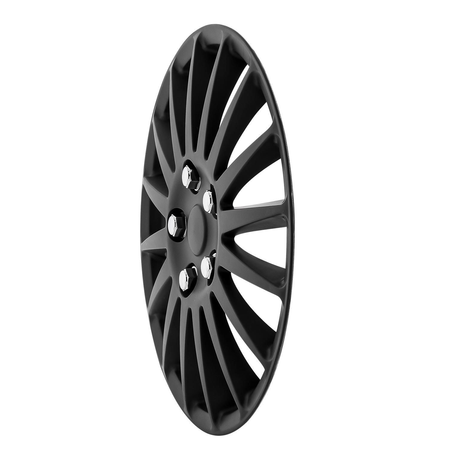 ROVI Black 15in Ascari Universal Wheel Cover