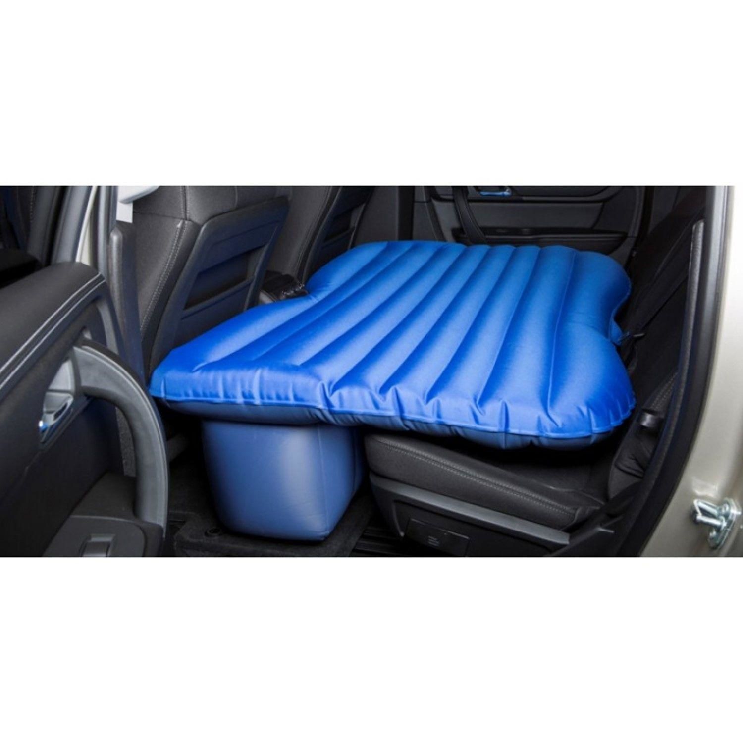 Inflatable mattress for outlet back seat of truck