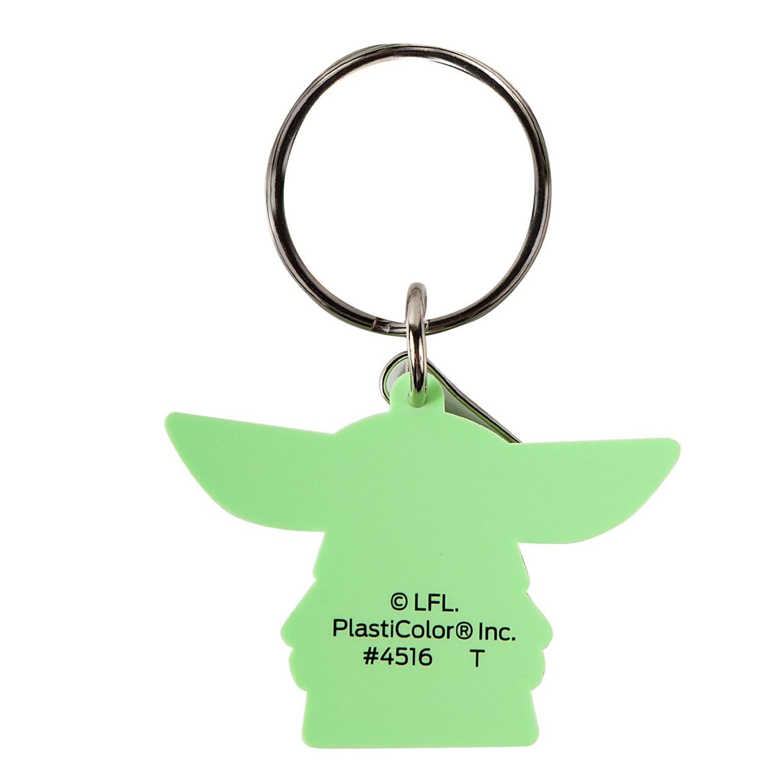 Plasticolor 004414R01 Star Wars Mandalorian Baby Yoda The Child Lanyard  para llaves o insignias