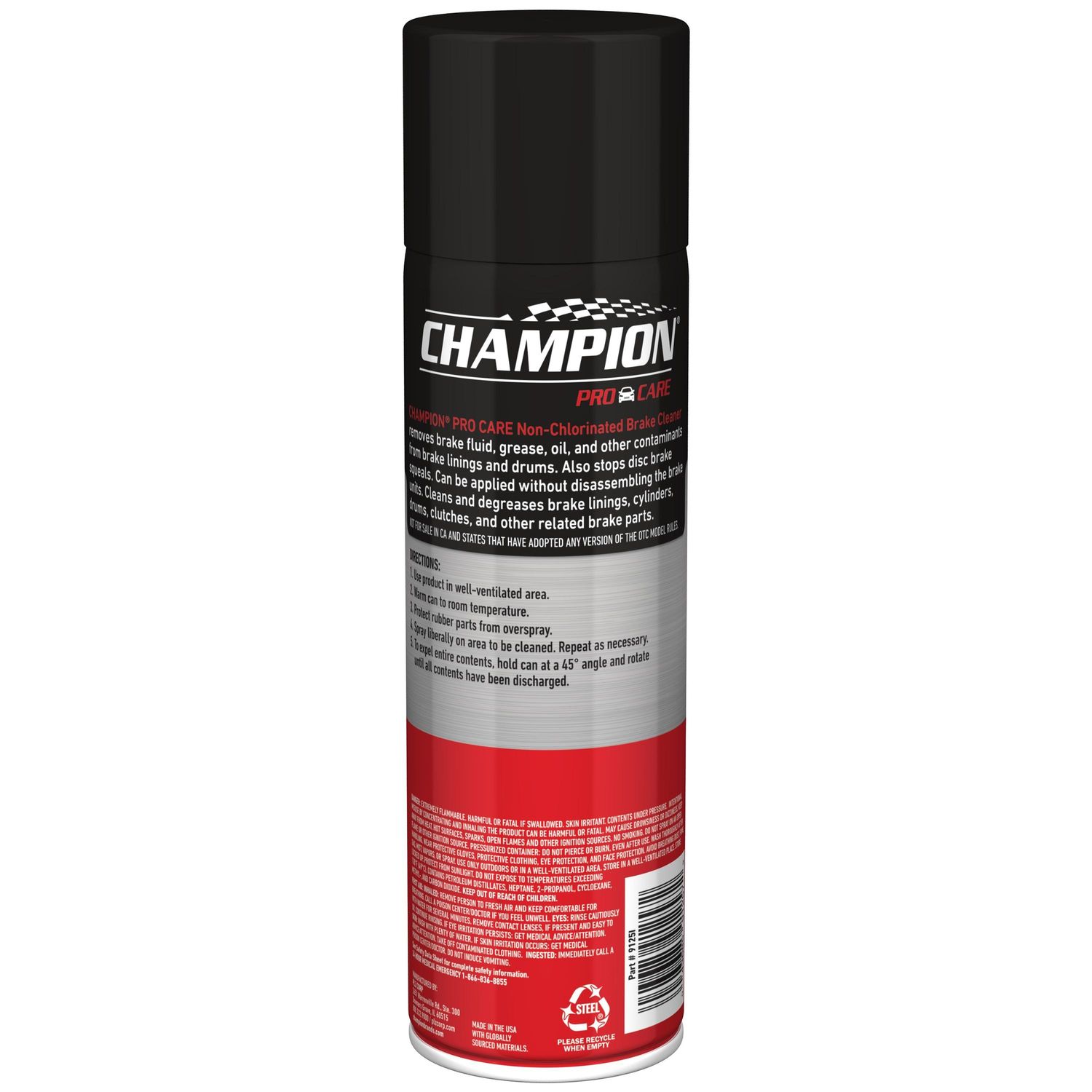 Champion Pro Care NonChlorinated High Pressure Spray Brake Parts