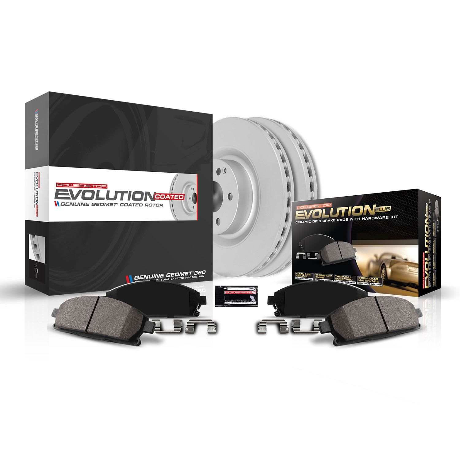 PowerStop Performance Brake Pads Rotors Kit CRK5334