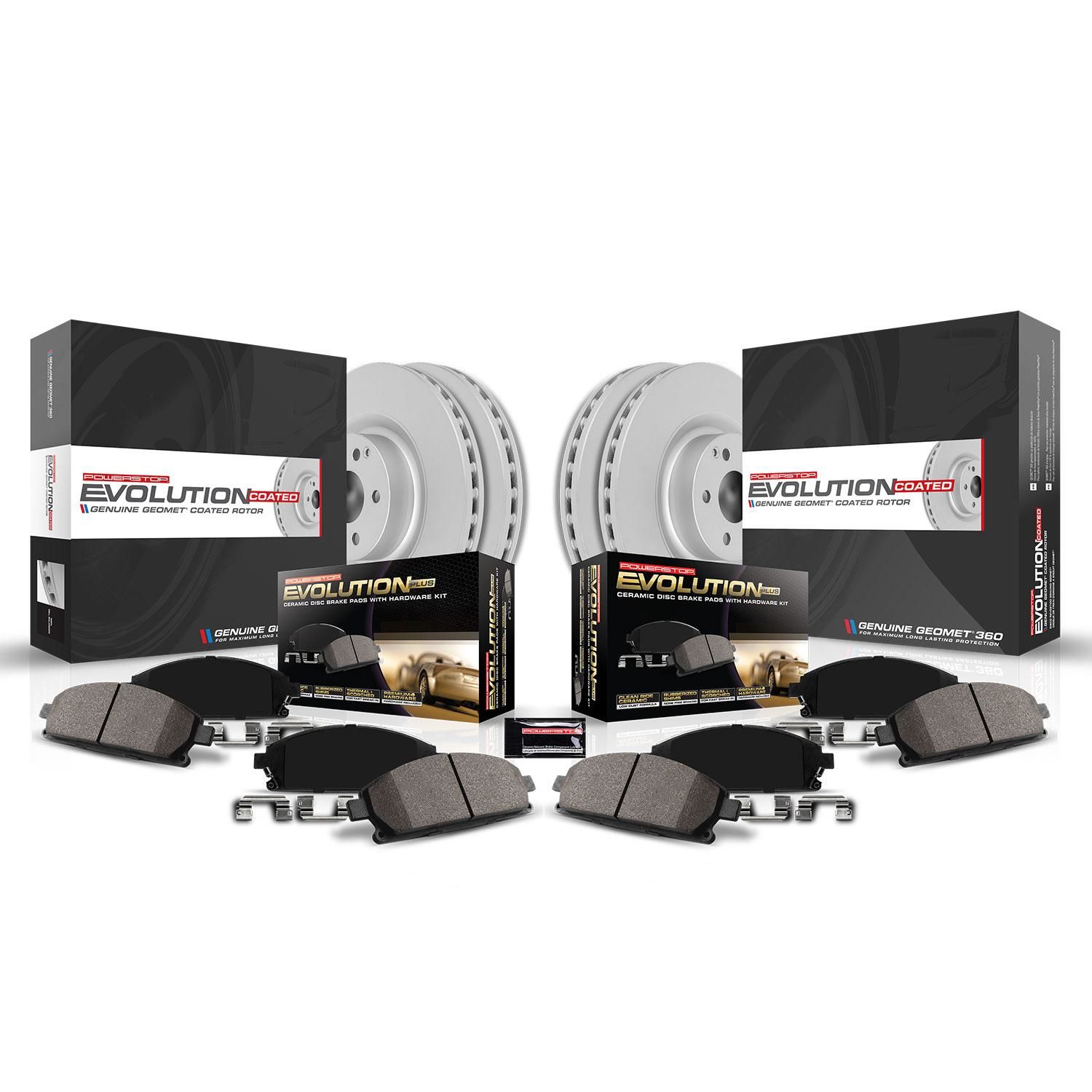 PowerStop Performance Brake Pads Rotors Kit CRK7561