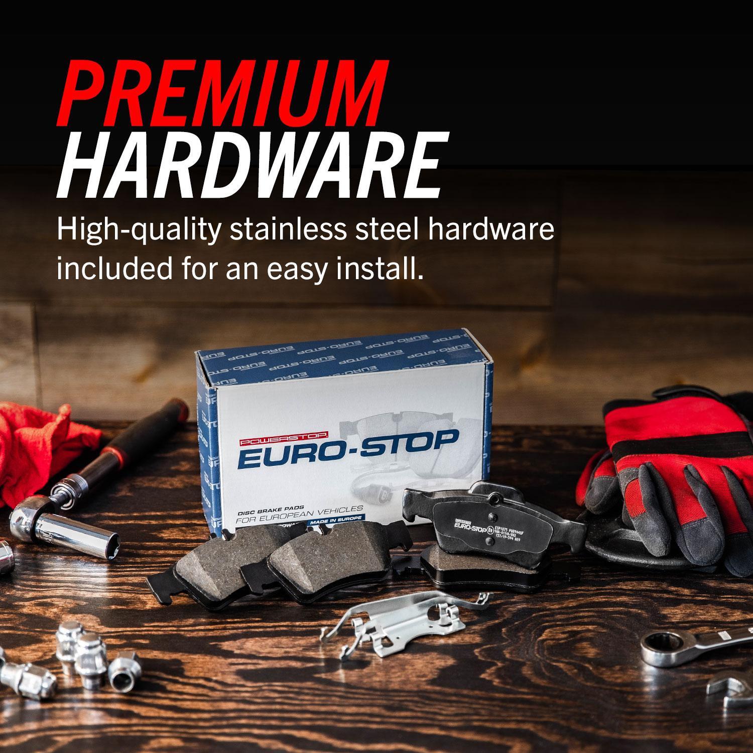 PowerStop Performance Brake Pads Rotors Kit ESK6292