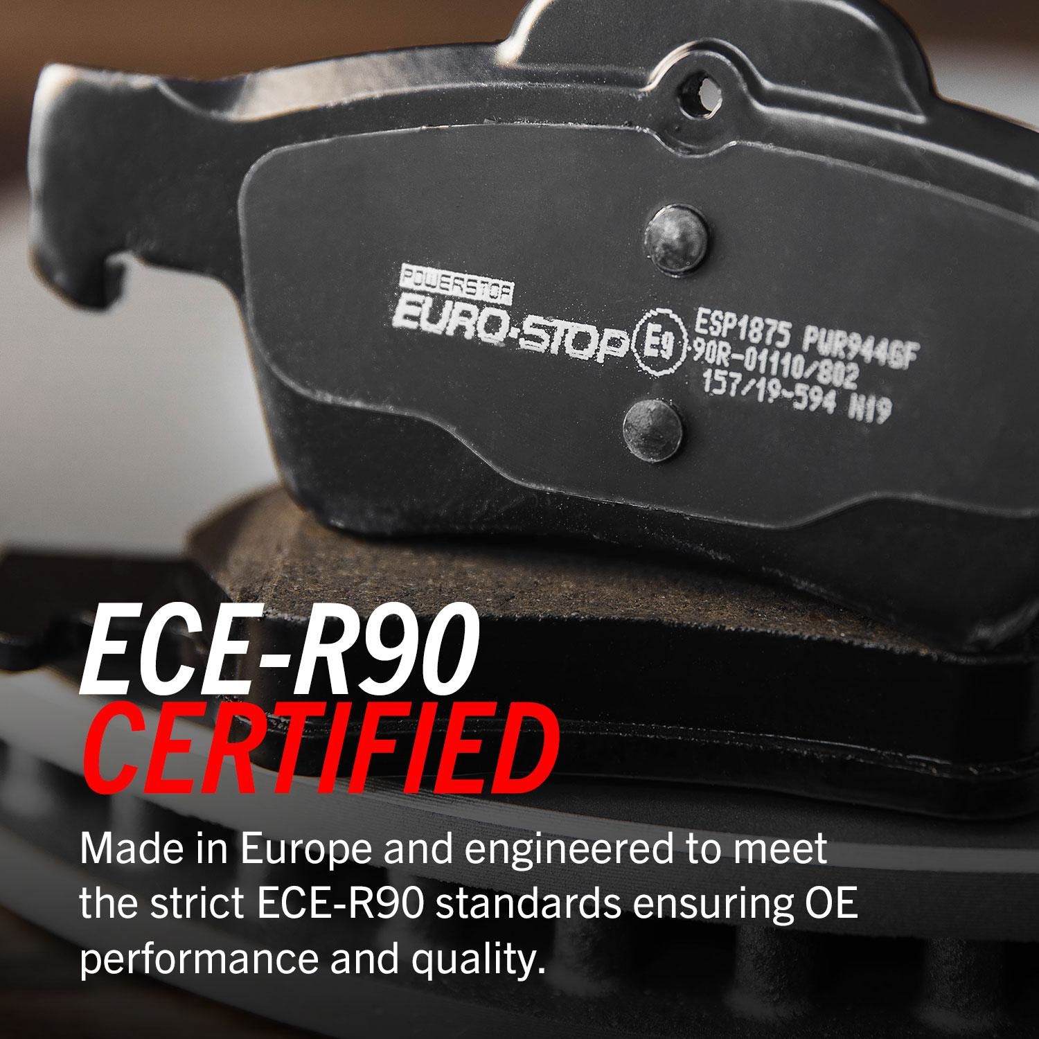 PowerStop Performance Brake Pads Rotors Kit ESK636