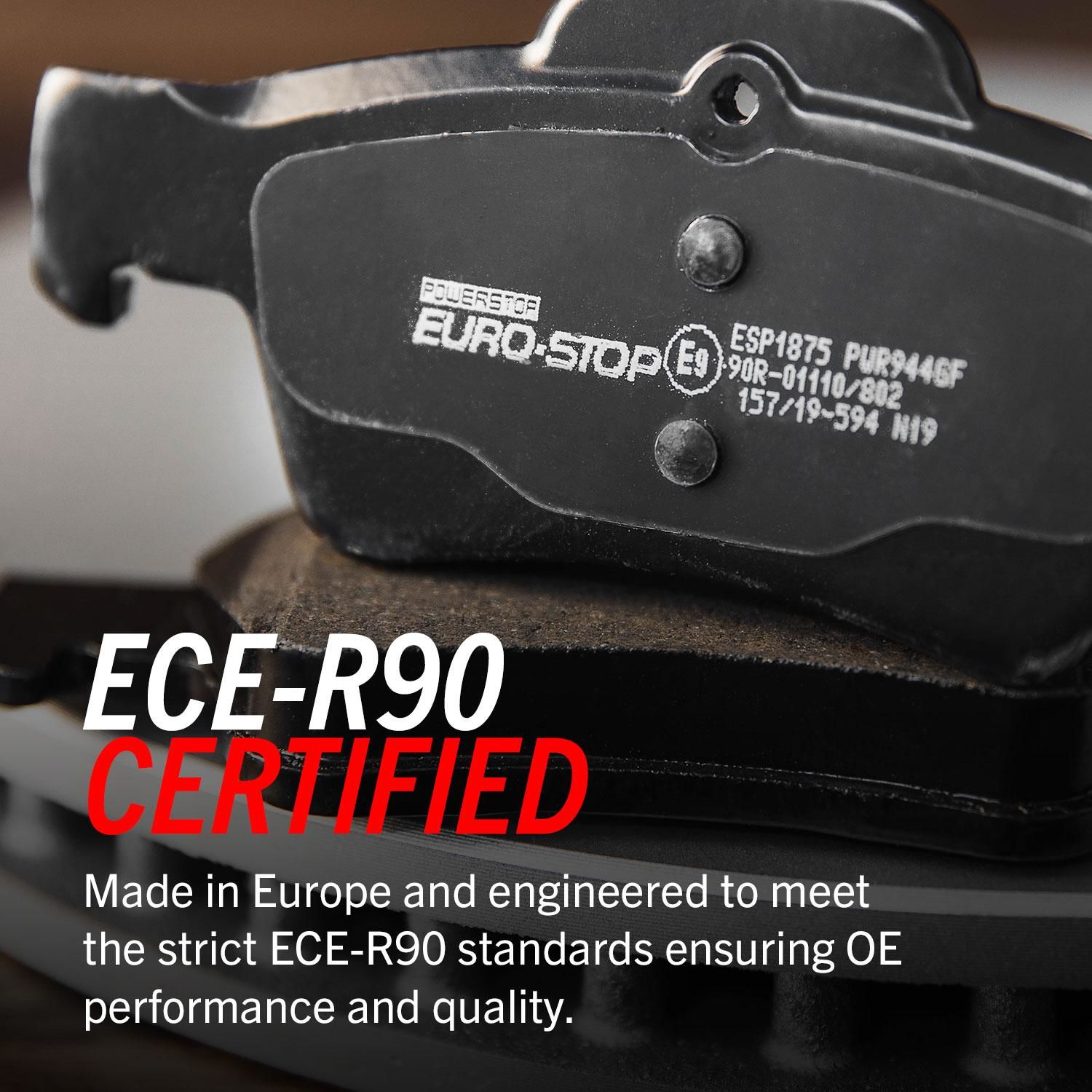 Euro-Stop Performance Brake Pads Rotors Kit ESK8056