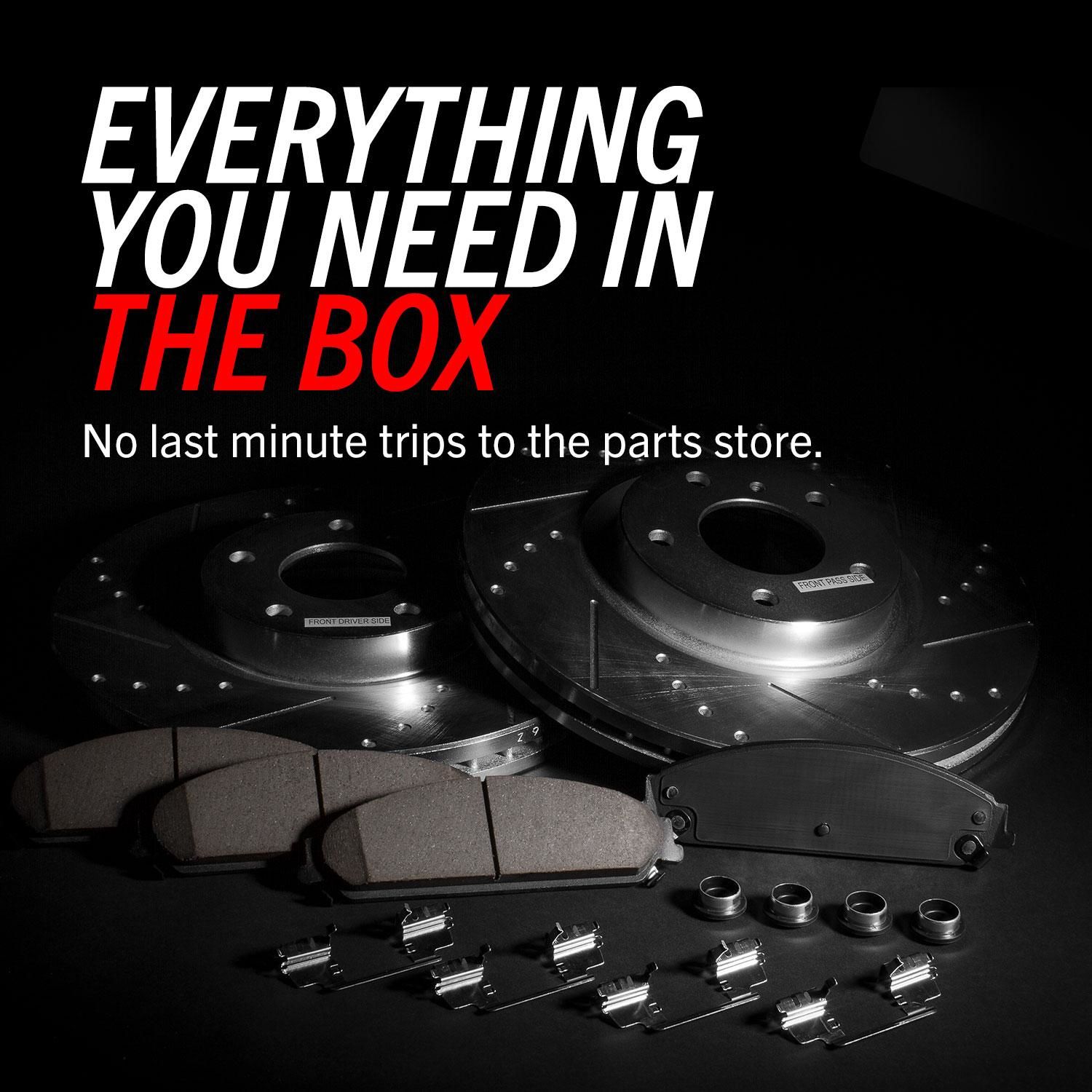 Power Stop K2315 - Front And Rear Z23 Evolution Sport Brake Kit