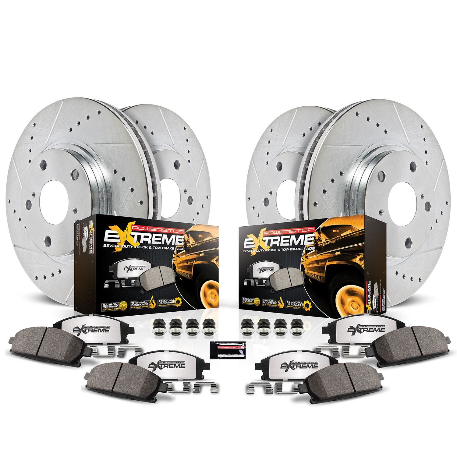 PowerStop Performance Brake Pads Rotors Kit K286836